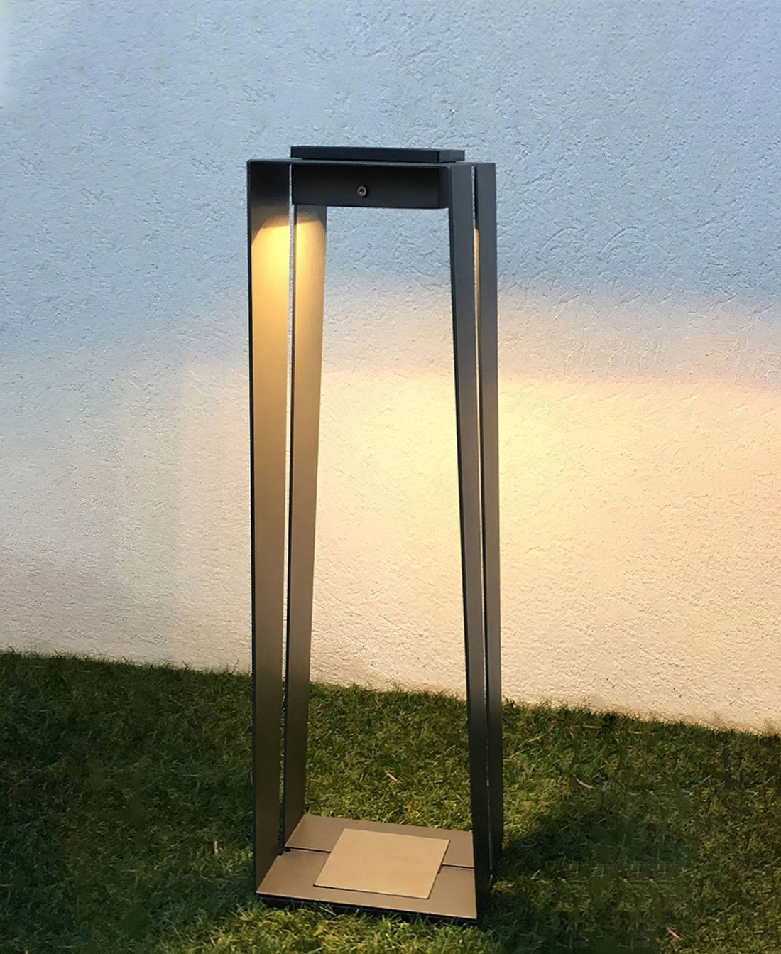 Solar-Pollerleuchte – LED-Lampe für Garten, Terrasse oder Gehweg