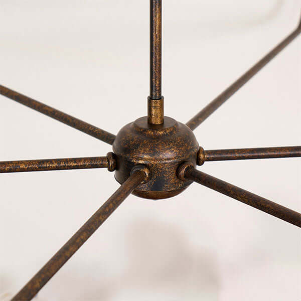 Piaf Grande Moderner Industrie-Kronleuchter aus Metall 