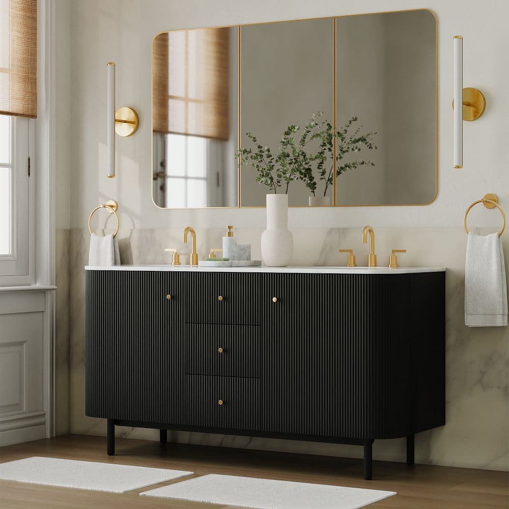 Voro Modern LED Wall Sconce - Metal Bathroom & Hallway Lighting Fixture