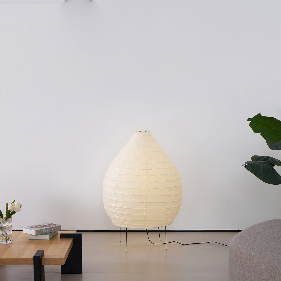 Stehlampe aus Washi-Papier – Laternendesign für Wohnzimmer &amp; Schlafzimmer