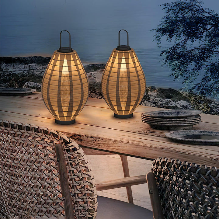 Mesh Beacon Outdoor Lamp - Waterproof Teardrop Stainless Steel Light