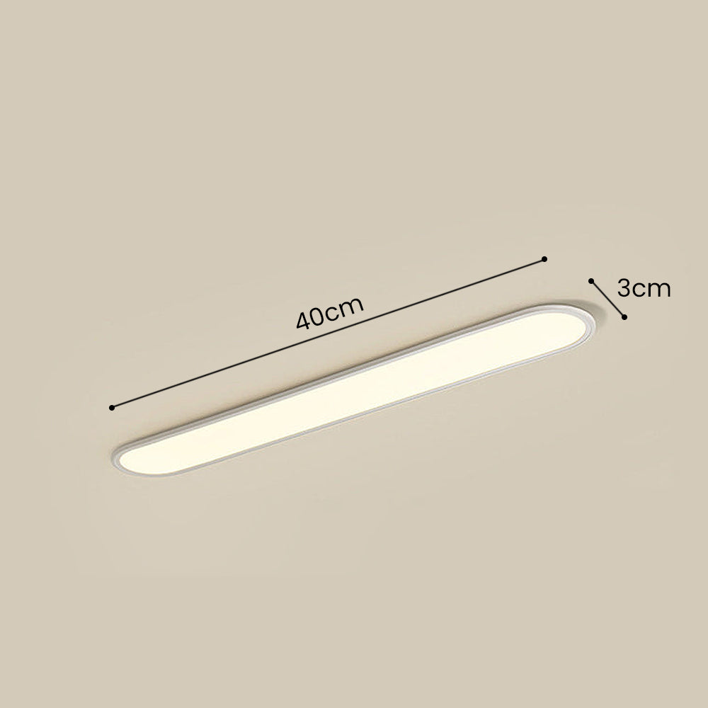 Modern Ceiling Light – Long Flush Mount for Hallway & Living Room
