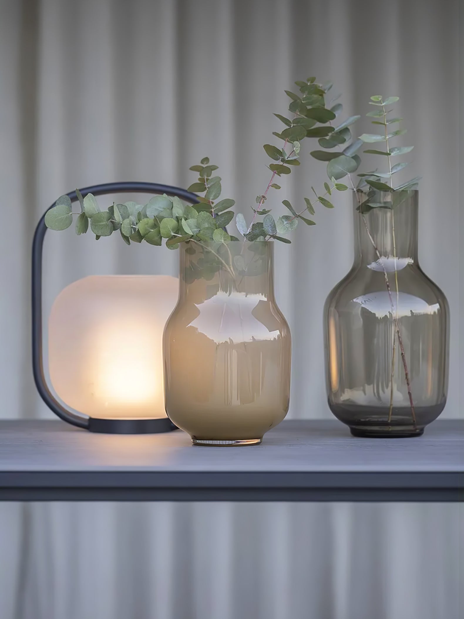 Tragbare Laterne Outdoor-Tischlampe - Wiederaufladbare Lampe für Balkon