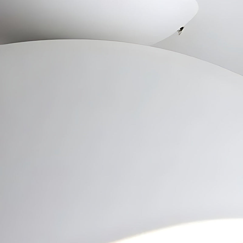Minimalist Wavy Metal Ceiling Light