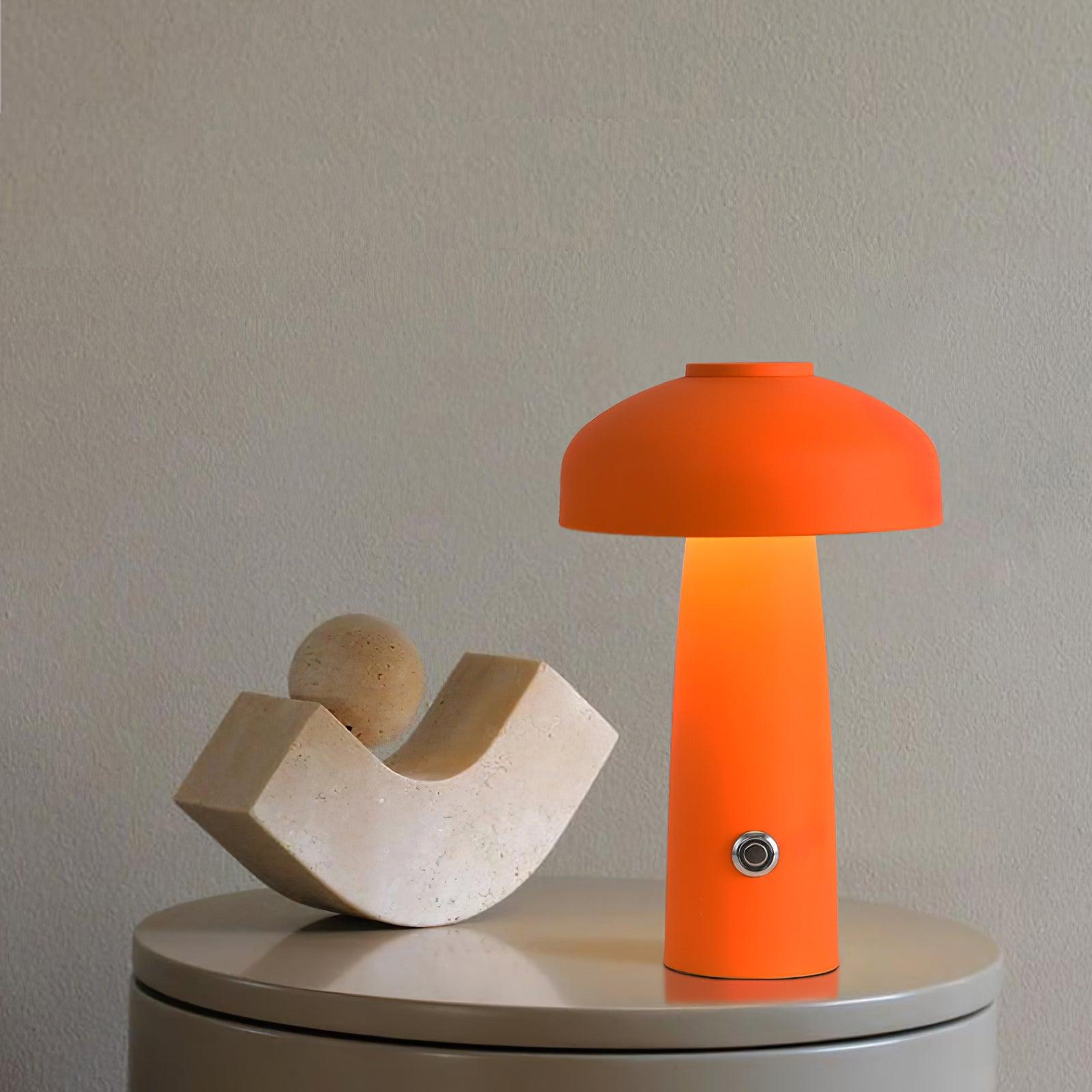 Mushroom Built-in Battery Table Lamp - Decorative Table Lamp Great