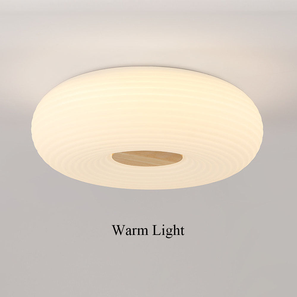 Wabi-Sabi Acrylic LED Ceiling Light – Minimalist Bedroom Fixture