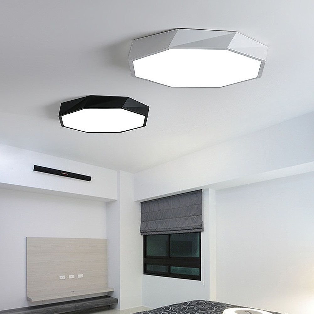 Modern LED Ceiling Light - Bedroom Ambient Lighting Energy Efficient