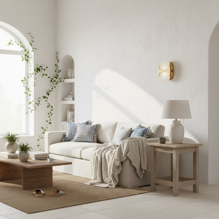 Alinara Wandleuchte – Moderne klassische Wandleuchte aus Alabaster für Luxus
