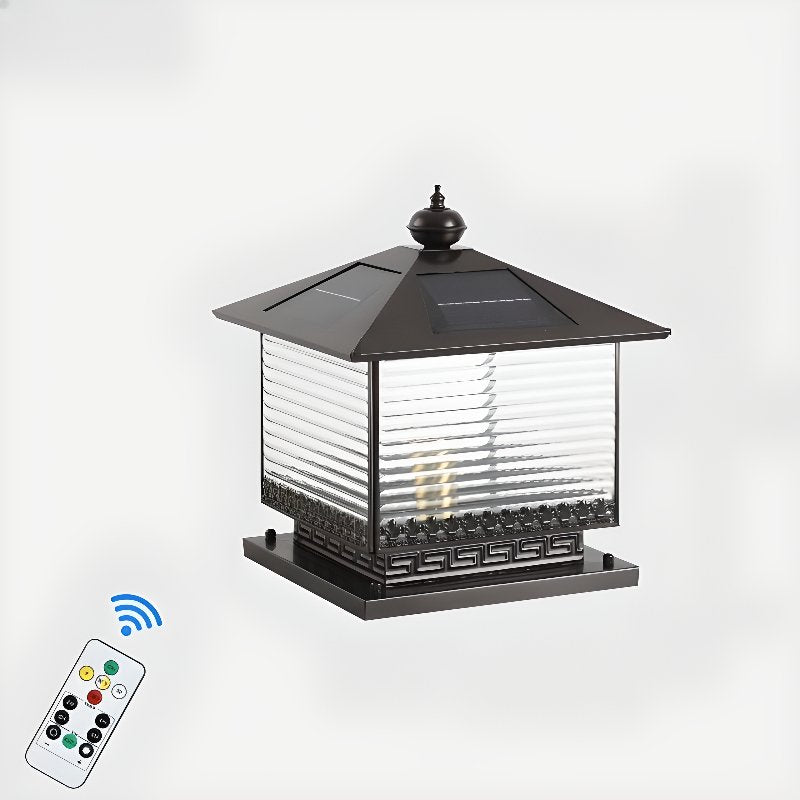 Solar-Pagodenlampe für den Außenbereich – Energiesparendes Licht für Garten &amp; Terrasse