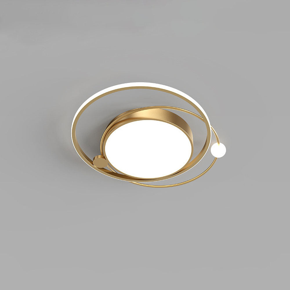 Modern Round LED Ceiling Light – Minimalist Fixture for Living Spaces