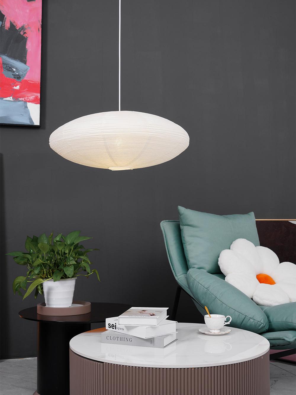 Mulberry Washi Pendelleuchte – Sanftes handgefertigtes Licht für warmes Wohndekor