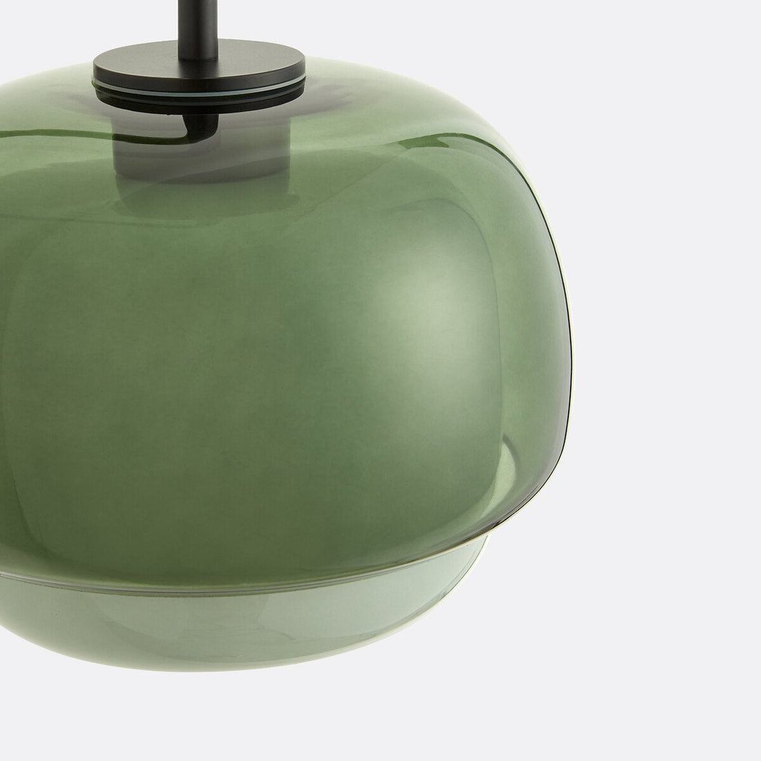 Clinco Farbige moderne Vintage-Glas-Wandlampe – Sanftes Pilz-Glühen