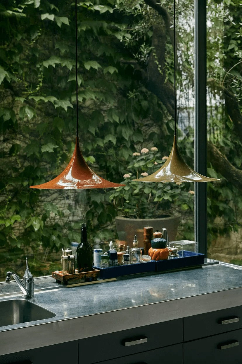 Bogenförmige Aluminium-Plug-in-Hängeleuchte