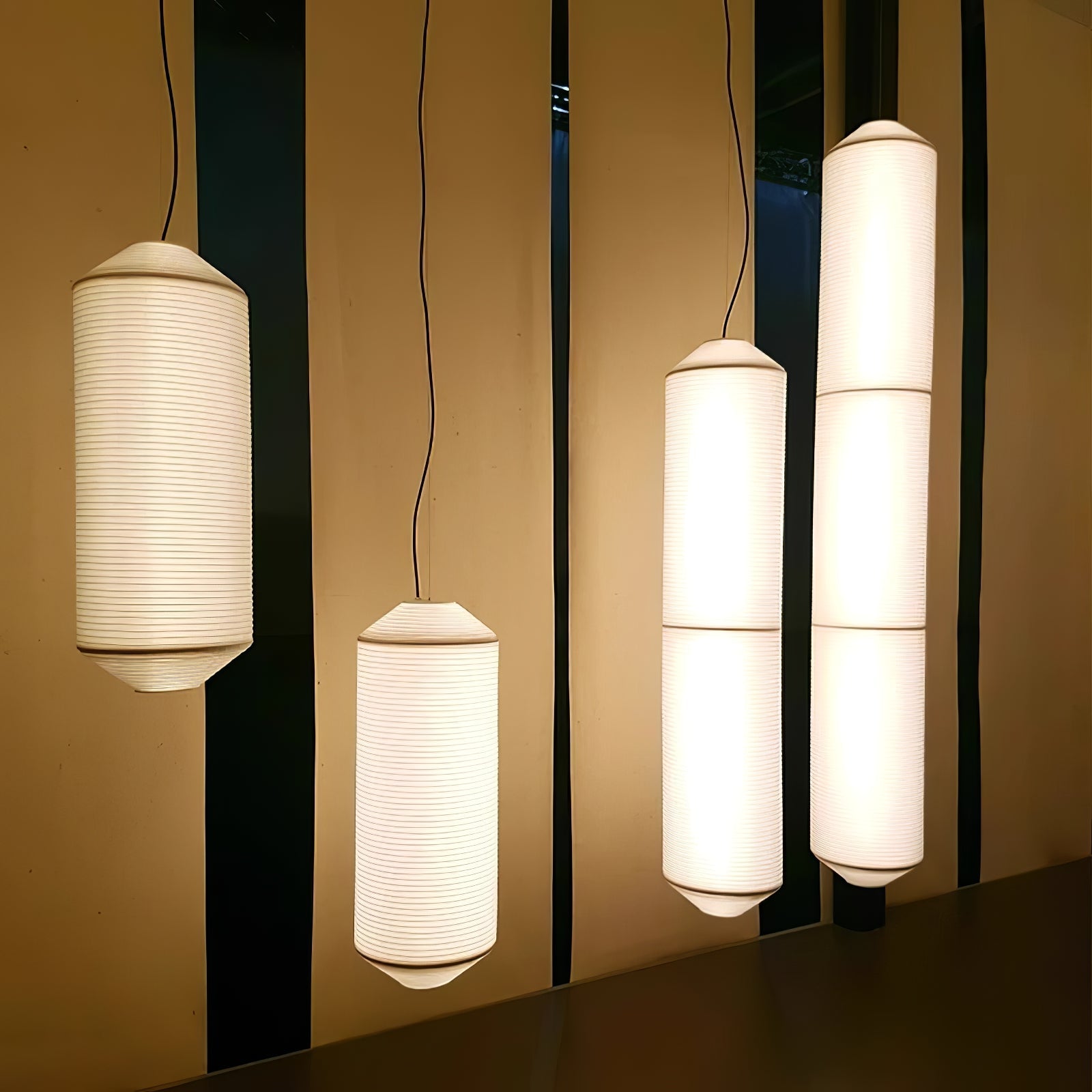 Mulberry Silk Pendant Lamp - Warm LED Lighting for Living Rooms