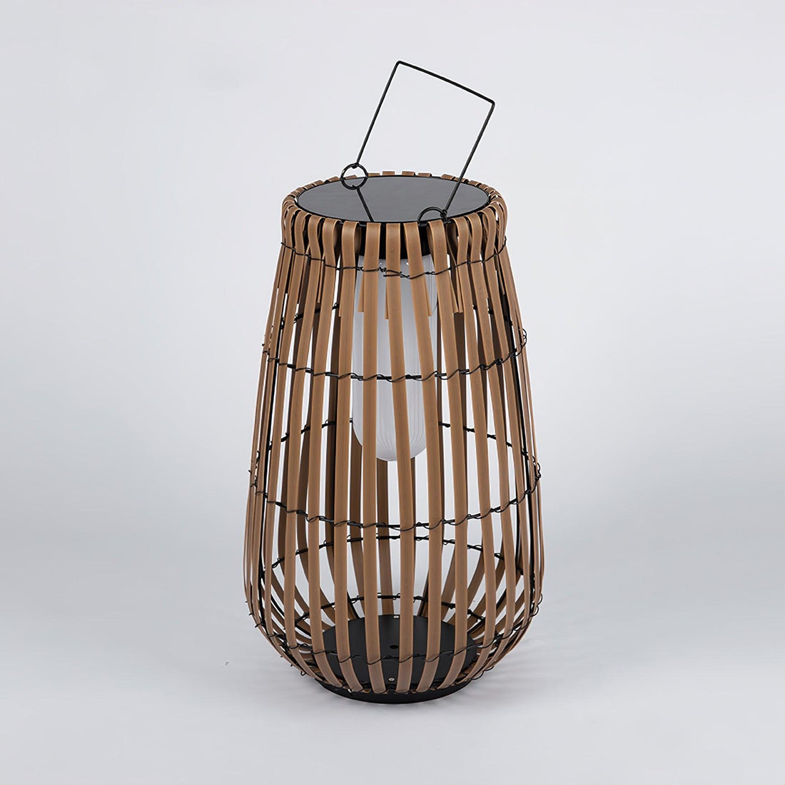 Tropic Braid Outdoor Lamp - Faux-Rattan Metal Waterproof