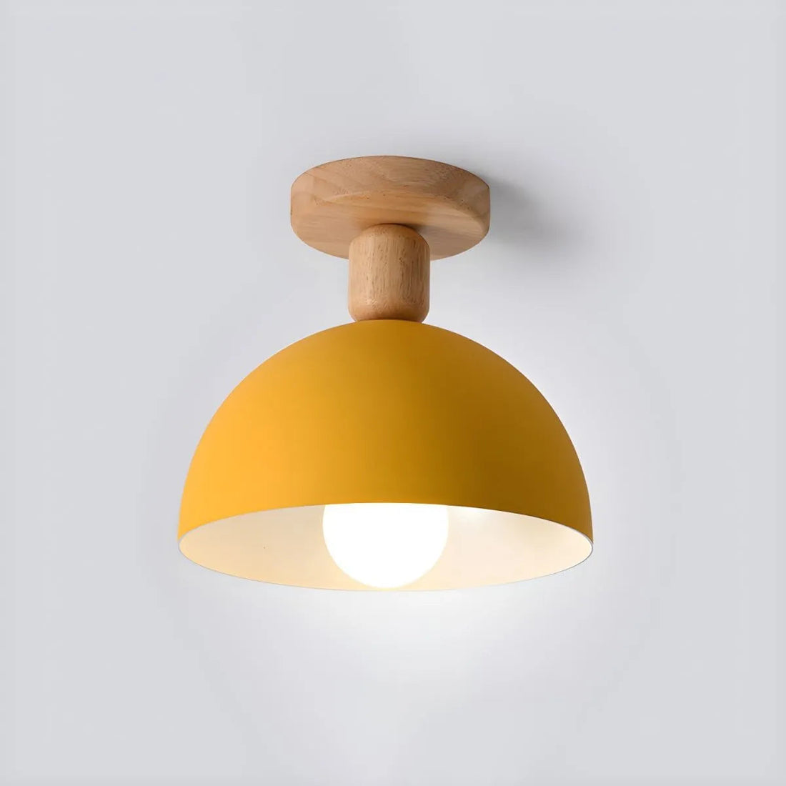 Modern Iron Ceiling Light - Round Fixture for Hallway
