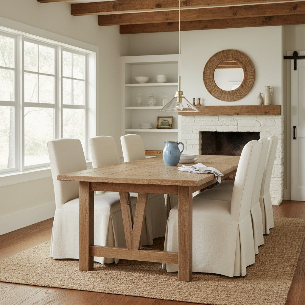 Aurenza Moderne Bauernhaus-Pendelleuchte – Verstellbarer Schirm für warmes Ambiente