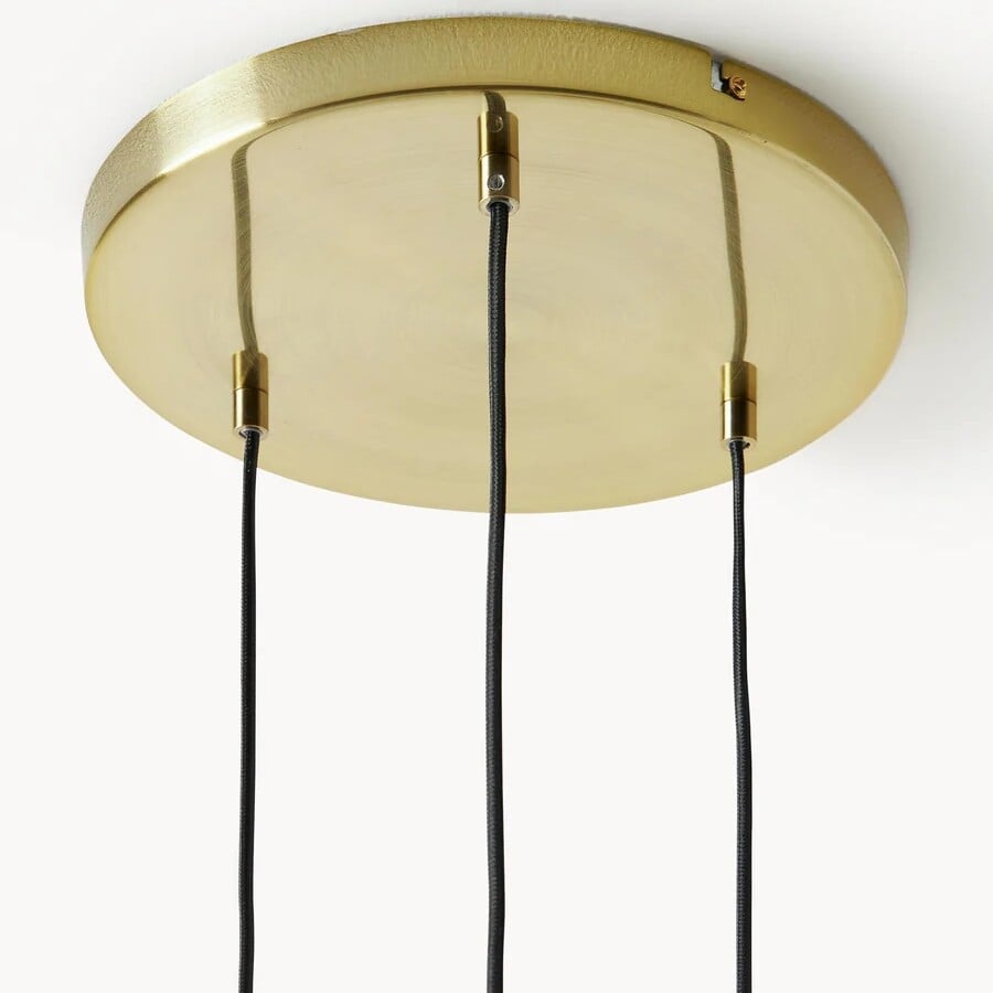 Tintora Colorful Glass Globe Pendant Light - Mid-Century Modern for Dining Rooms or Living Room