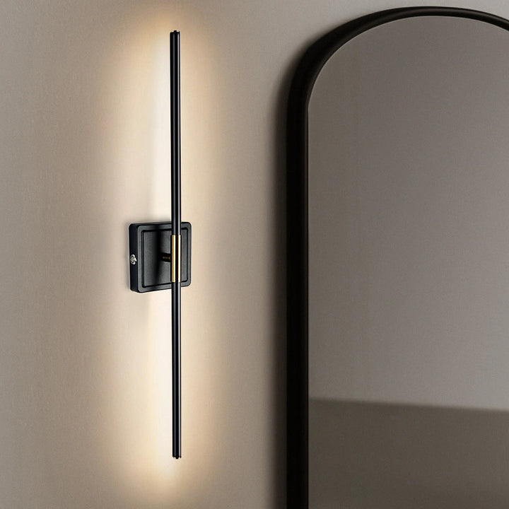 Set of 2 Iron Wall Light - Rechargeable Industrial Fixture for Bedroom