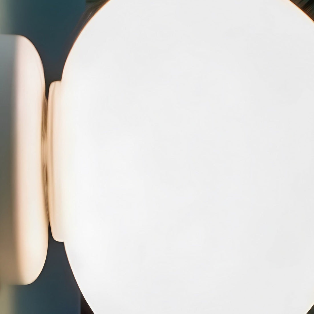 Stonea Organic Pebble Silhouette Wall Ceiling Lamp Contemporary Glass Light for Home N16