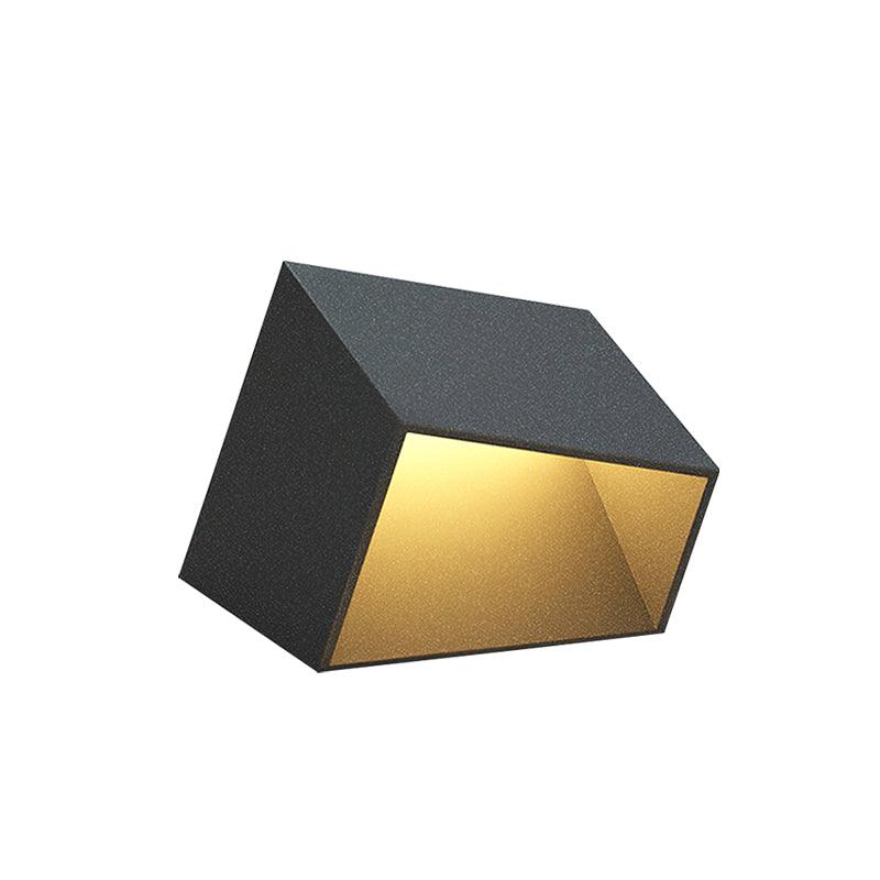 Cube Outdoor LED Lamp - Modern Weatherproof Light for Garden & Patio