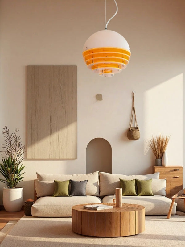 Bauhaus Sunset Pendelleuchte - Moderne Designer-Ambientelampe fürs Wohnzimmer