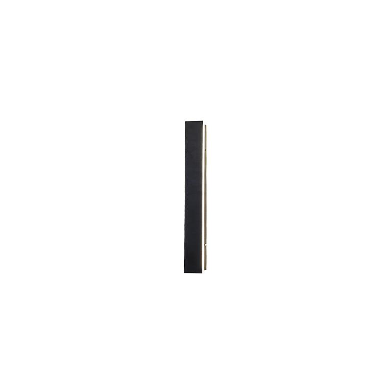 Long Strip Solar Outdoor Wall Sconce - LED Light for Front Porch