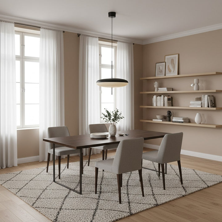 Modellis Minimalist Pendant Lamp with Clean Lines – Contemporary Lighting for Living Spaces N29