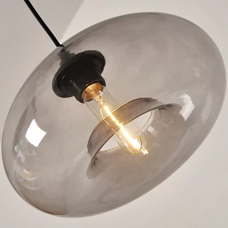 Artistic Glass Pendant Light - Colorful Unique Lamp for Dining Room