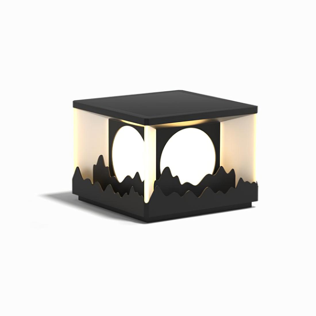 Sunrise Garden Light - Acryl-Edelstahllampe für den Außenbereich