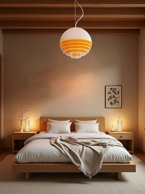 Bauhaus Sunset Pendelleuchte - Moderne Designer-Ambientelampe fürs Wohnzimmer