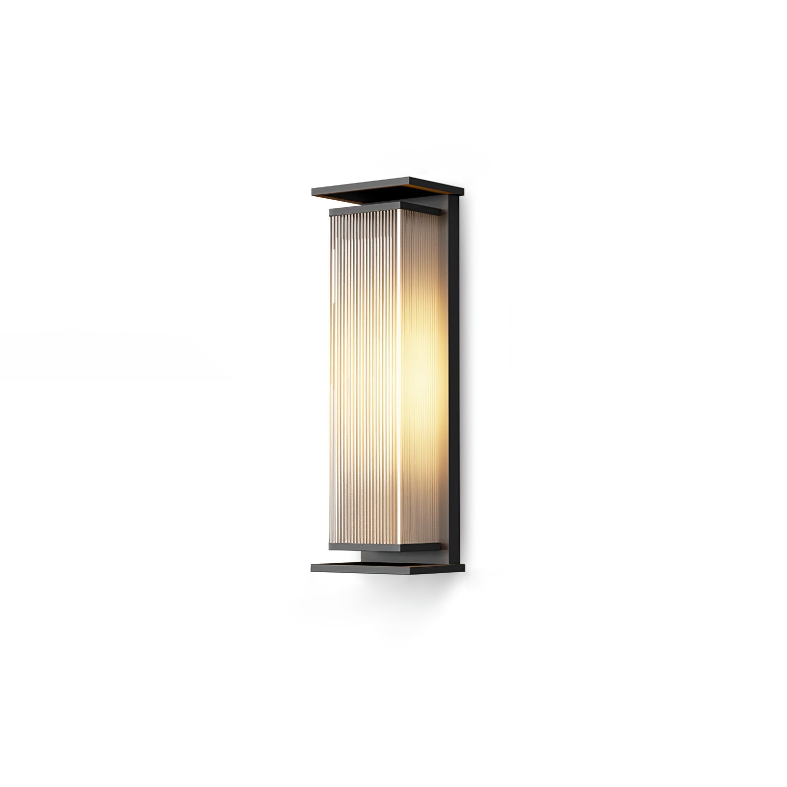 Rectangular Outdoor Wall Lamp - LED Light for Garden & Patio