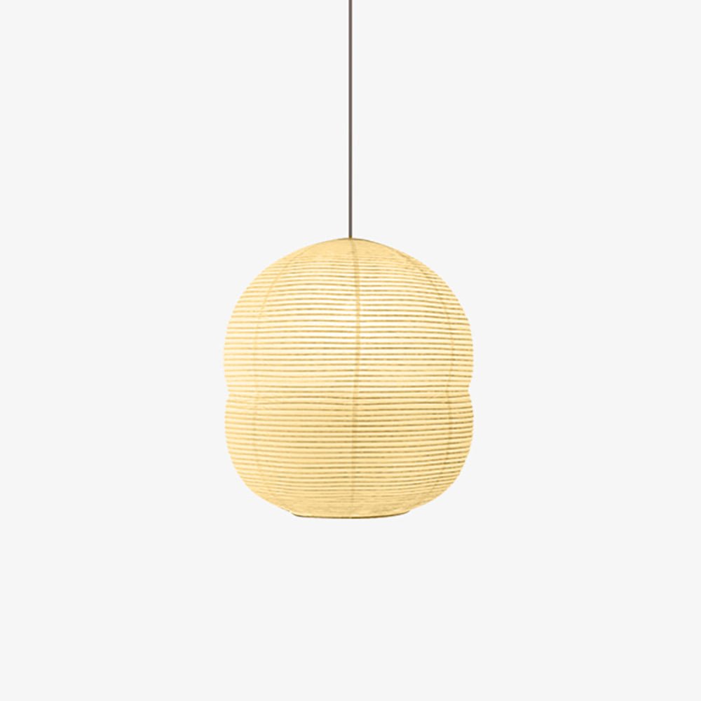 Washi-Papier-Mini-Pendelleuchte – Lampe im japanischen Stil für das Wohnzimmer