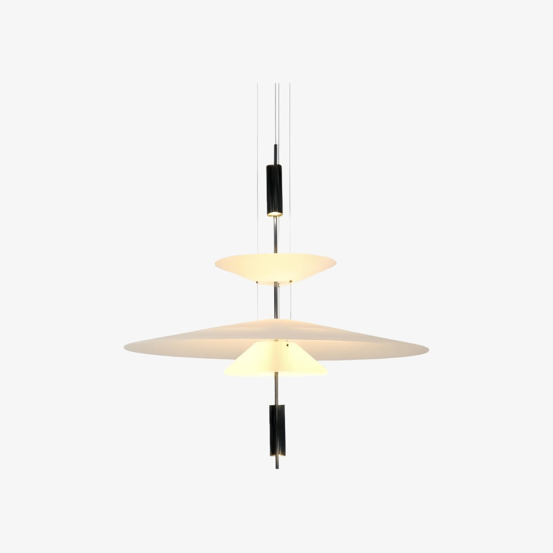 Plumeo Flamingo Multi Layered Pendant Light - Minimalist Light Fixture for Modern Living Rooms N54
