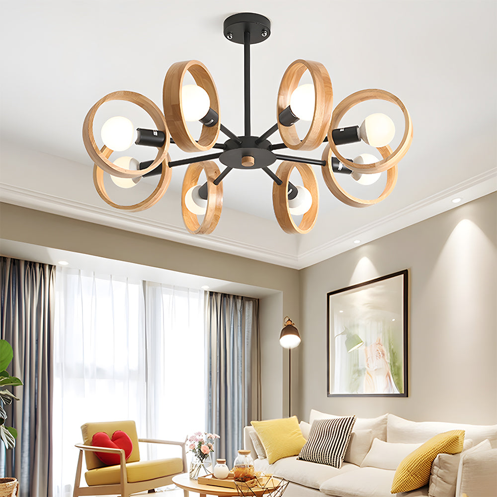 Eco-Friendly Ceiling Light - Modern Living Room Lamp Adjustable