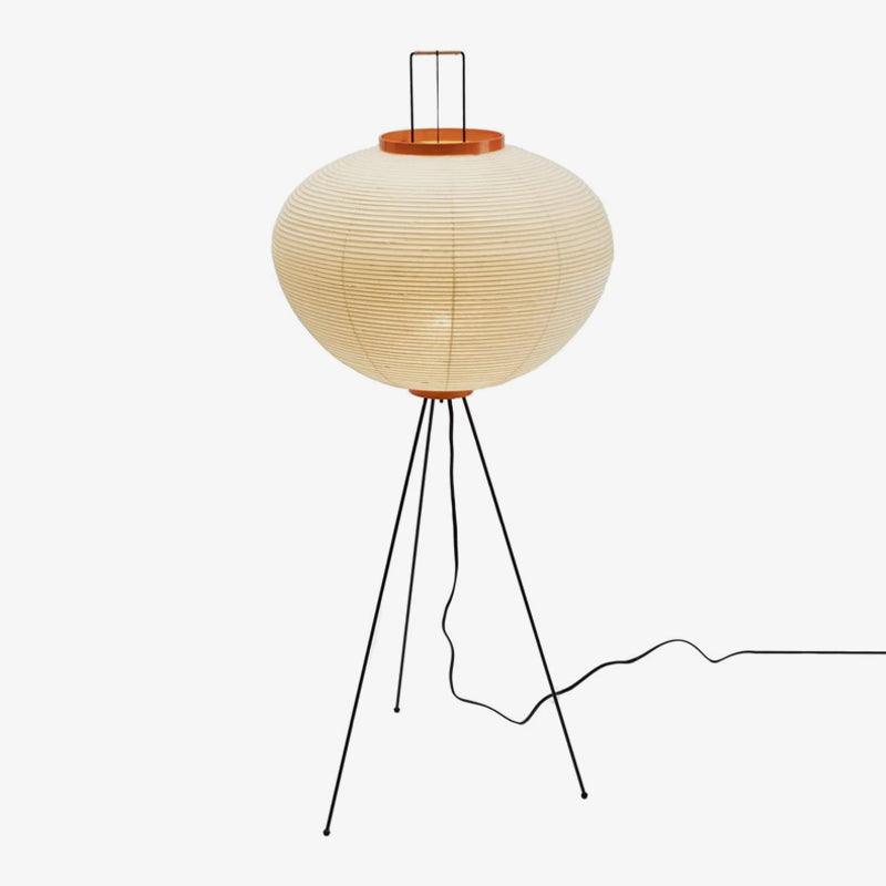 Rice Paper Floor Lamp - Bamboo Frame Soft Light for Living Room