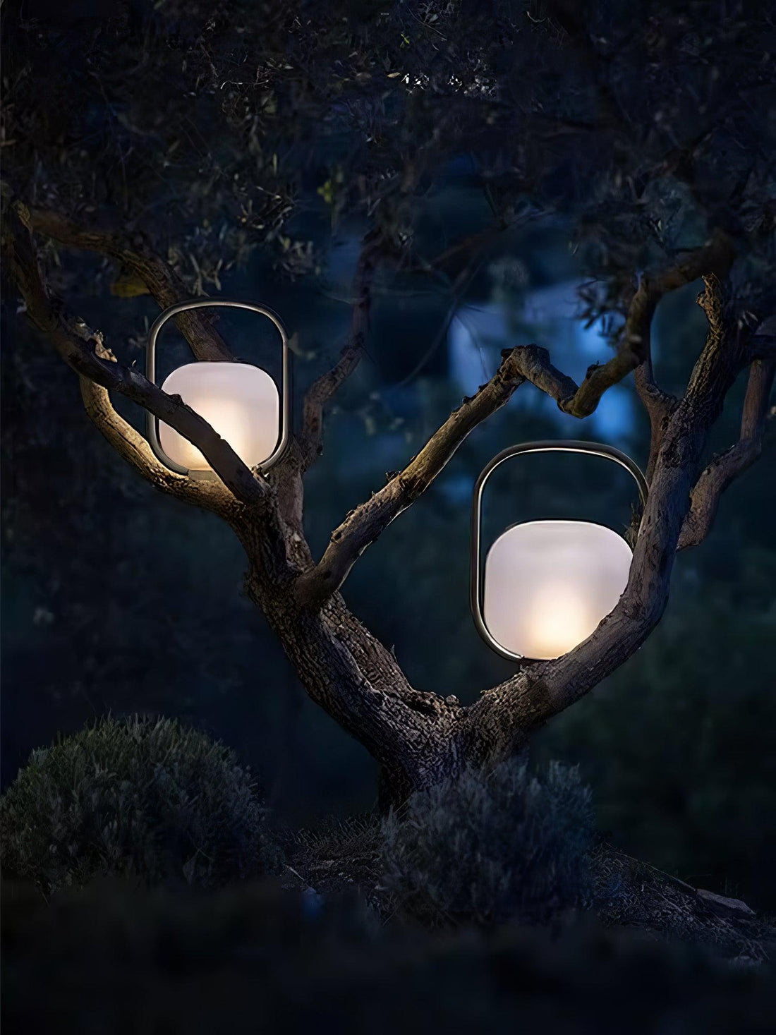 Tragbare Laterne Outdoor-Tischlampe - Wiederaufladbare Lampe für Balkon