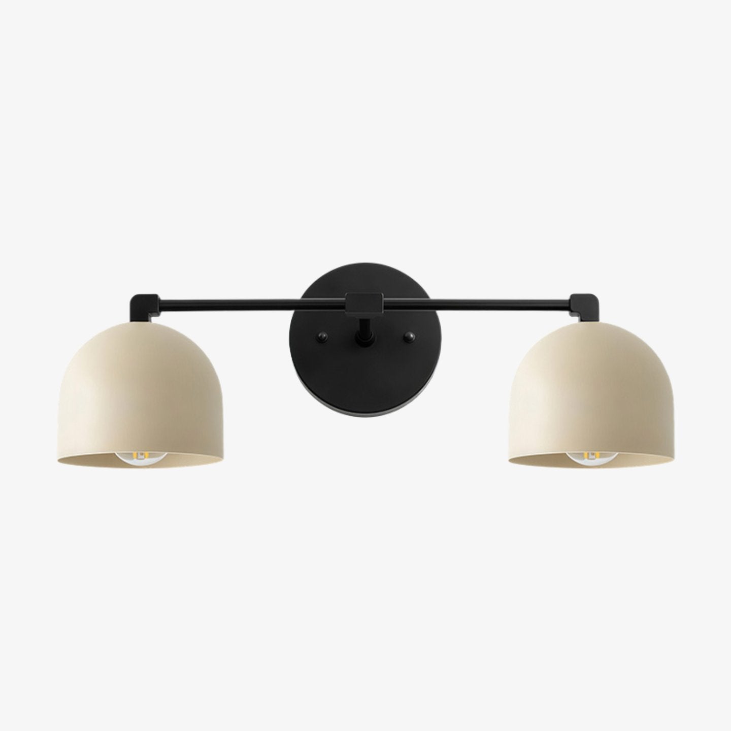 Metio Dome Mid-Century Deep Ball Schminklampe - Messing Wandleuchte