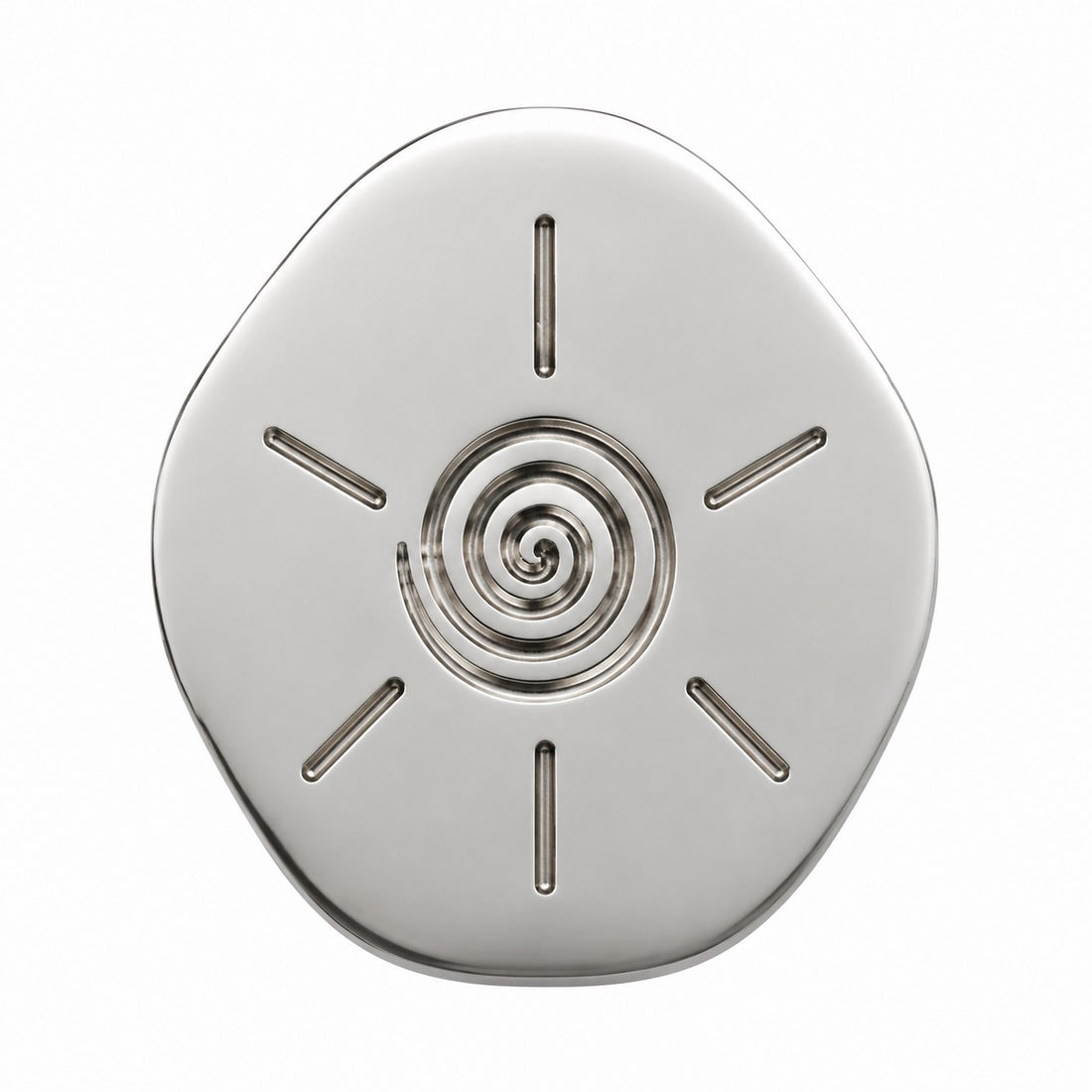 Sculptural Solid Brass Cabinet Knob