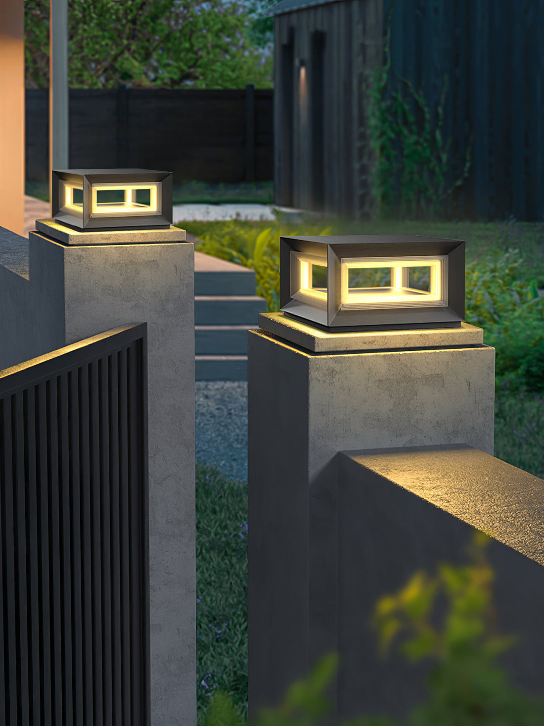 Outdoor Post Light - Waterproof LED Lamp for Garden, Patio & Pathway