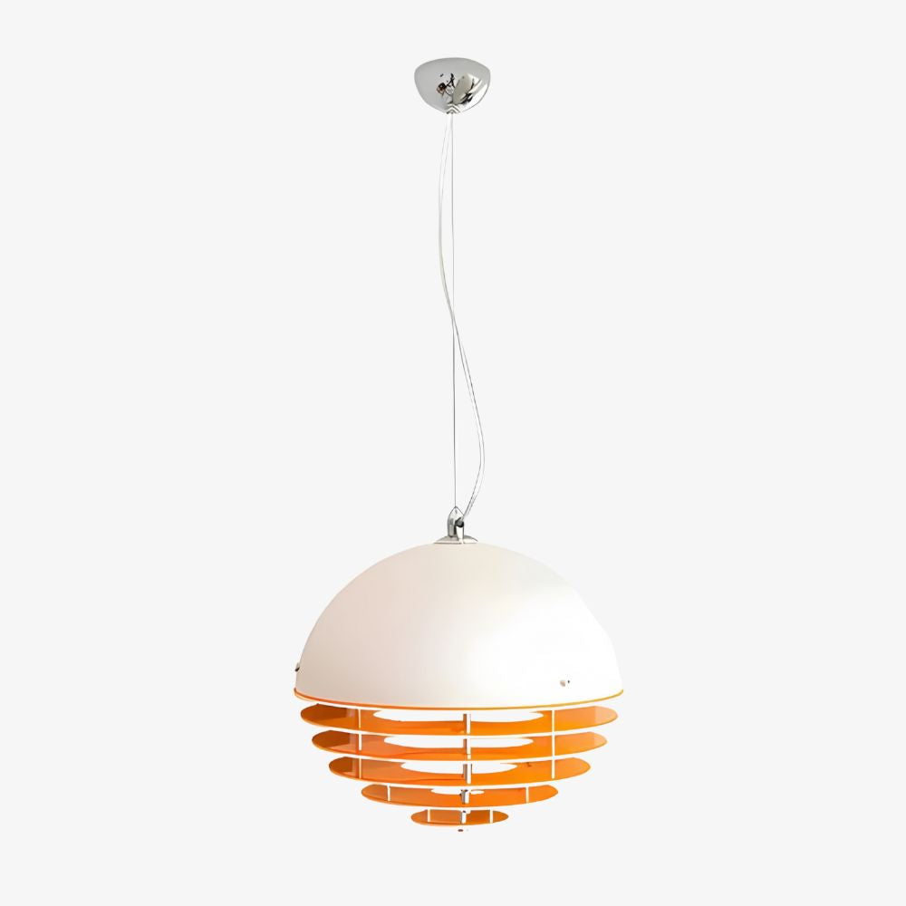 Afterglow Sunset Gradient Pendant Light - Modern Bauhaus Layered Pendant Light for Living Room