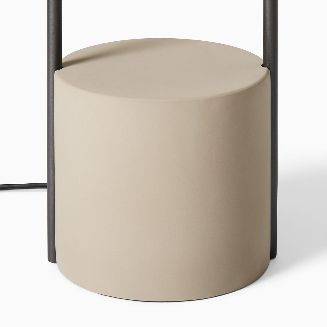 Luma Minimalist Industrial Table Lamp and Floor Lamp – Metal Frame with Soft Fabric Shade for Home and Office