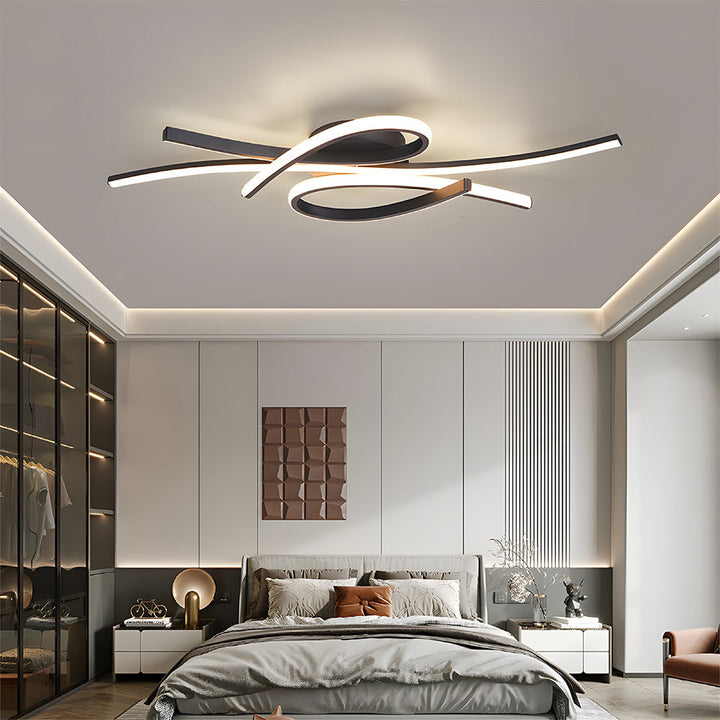 Musical Notes Ceiling Lamp – Unique LED Light for Living Room Décor