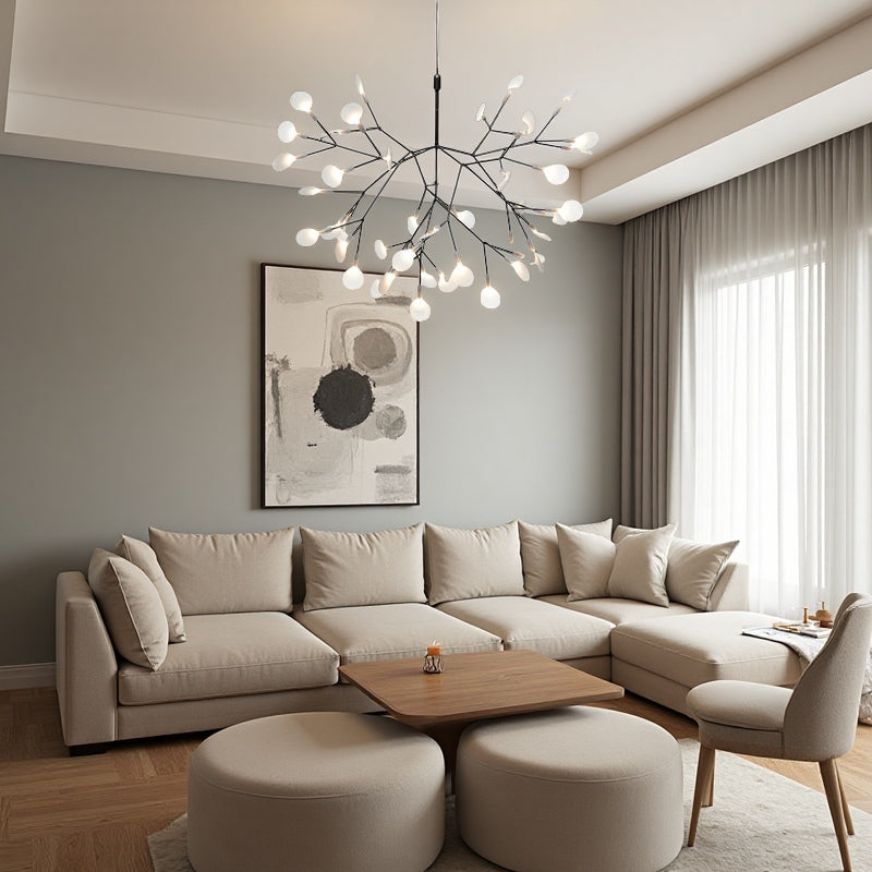 Firefly Modern Glow LED-Kronleuchter