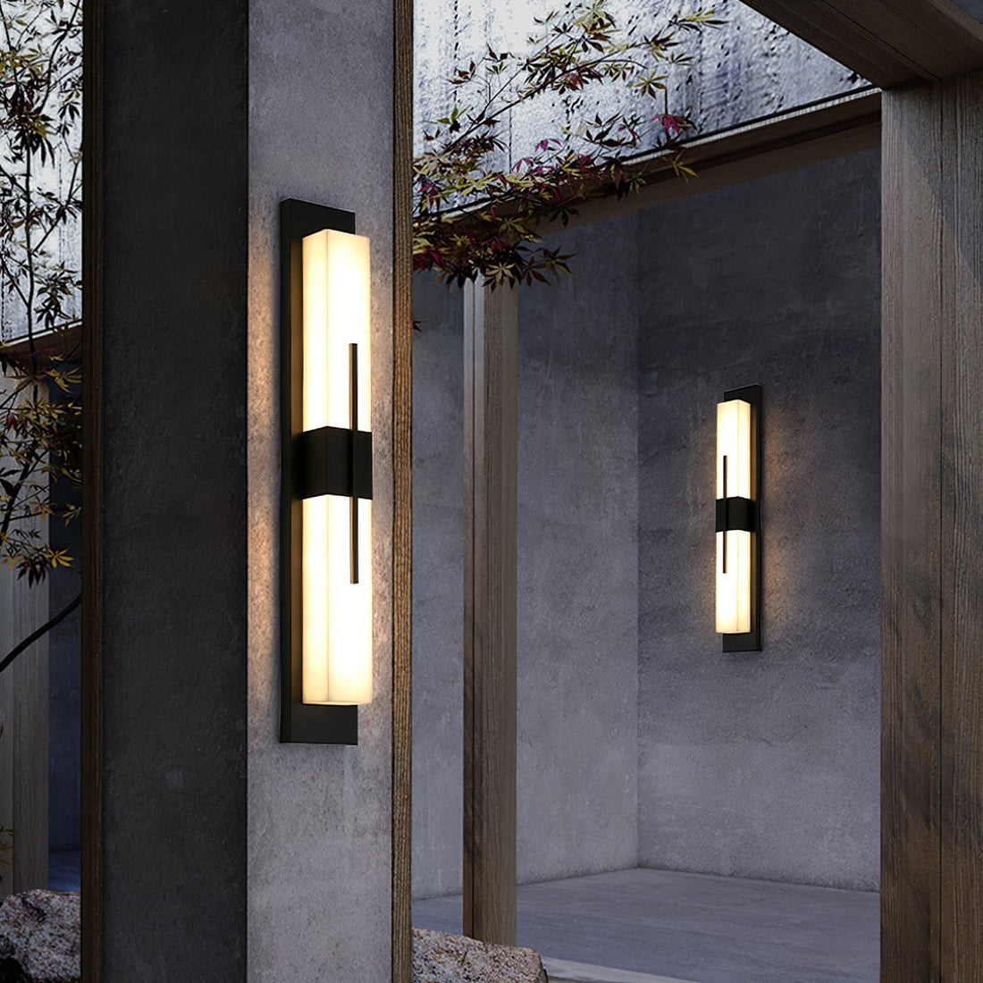 Außenwandleuchte - Wasserdichte moderne Außenlampe für Veranda und Garten