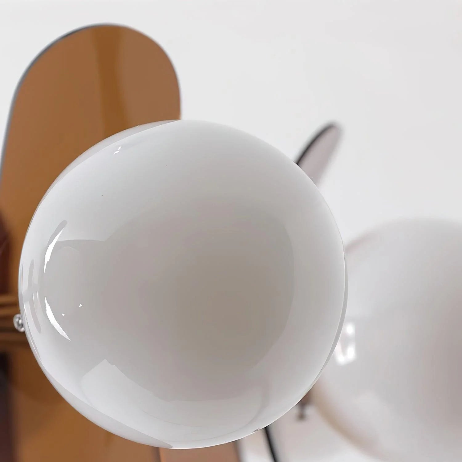 Art-Deco-Pendelleuchte – Blütenblatt-Acrylmaterial für Wohnzimmer