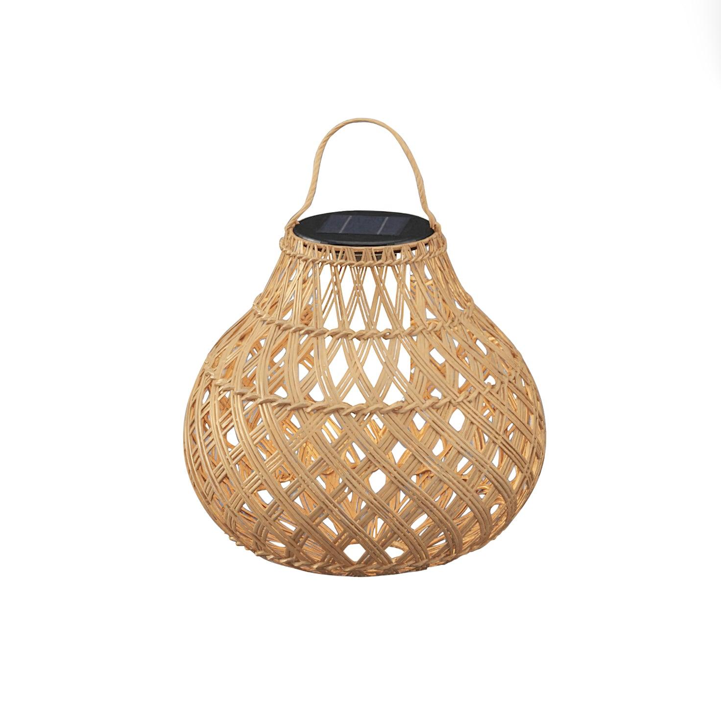 Woven Sphere Lantern Outdoor Lamp - Solar Outdoor Lamp Great