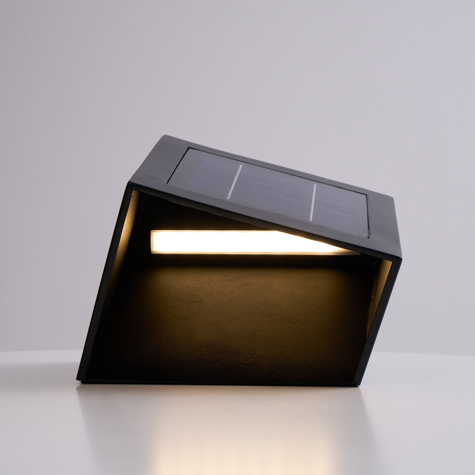 Cube Garden Solar Light - Compact LED Lamp for Patio & Small Gardens
