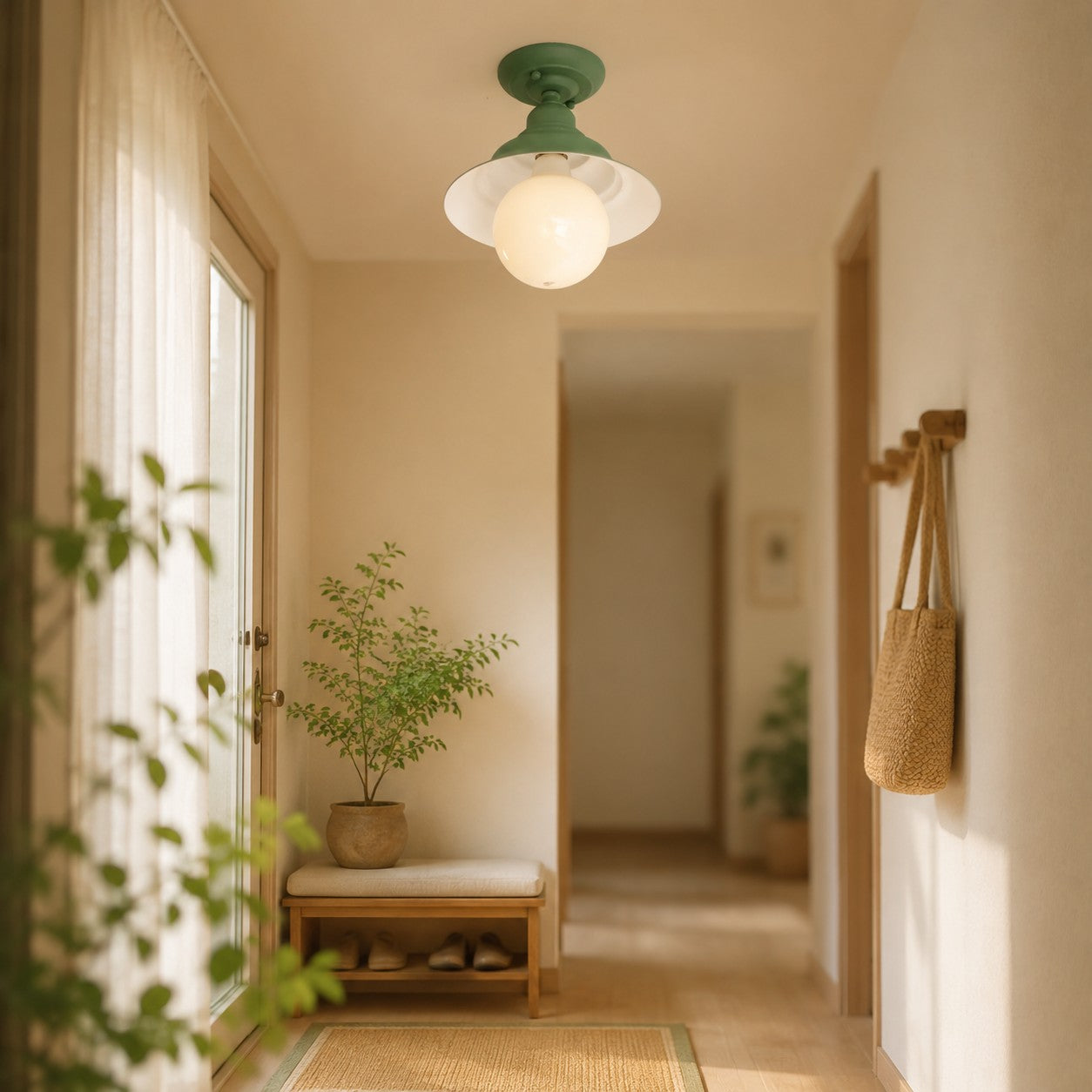 Vintage Metal Ceiling Light