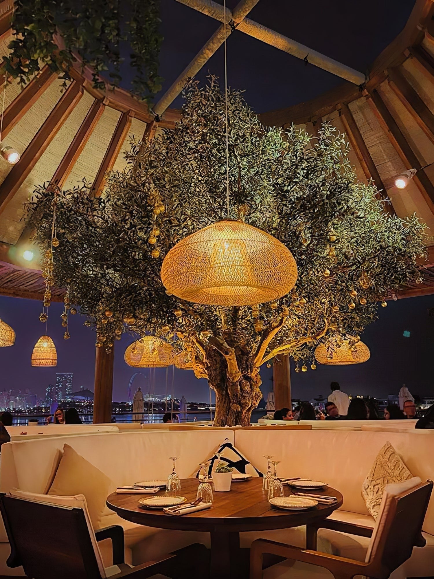 Woven Rattan Wood Plug-In Pendant Light